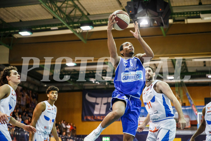 Basketball, Basketball Austria Cup, Achtelfinale, Kapfenberg Bulls, Oberwart Gunners, Lawrence Alexander (6)