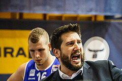 Basketball, Basketball Austria Cup, Achtelfinale, Kapfenberg Bulls, Oberwart Gunners, Horst Leitner (Coach)