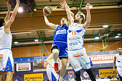 Basketball, Basketball Austria Cup, Achtelfinale, Kapfenberg Bulls, Oberwart Gunners, Sebastian Käferle (7)