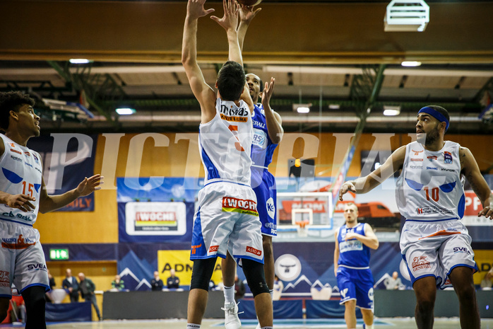 Basketball, Basketball Austria Cup, Achtelfinale, Kapfenberg Bulls, Oberwart Gunners, Lawrence Alexander (6)