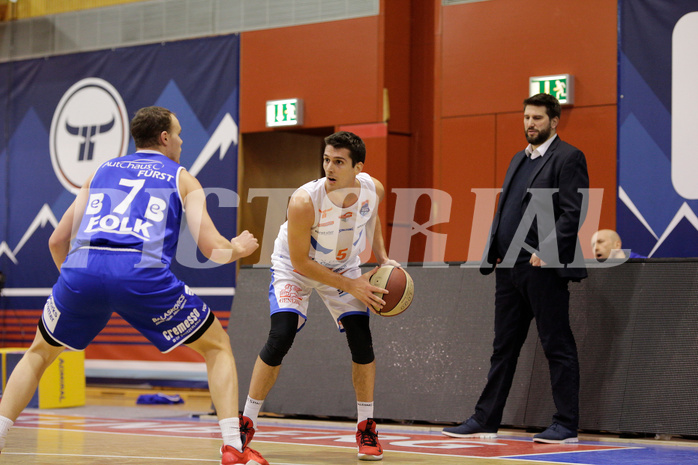Basketball, Basketball Austria Cup, Achtelfinale, Kapfenberg Bulls, Oberwart Gunners, Bogic Vujosevic (5)