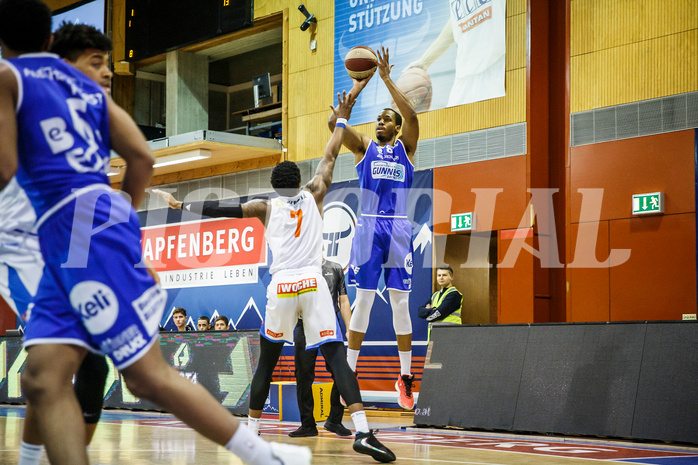 Basketball, Basketball Austria Cup, Achtelfinale, Kapfenberg Bulls, Oberwart Gunners, Orion Outerbridge (8)