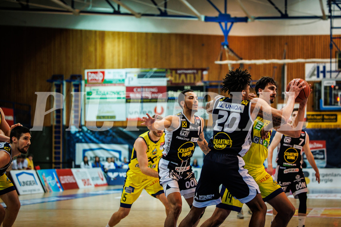 Basketball, Basketball Austria Cup 2022/23, Herren Finale, Gmunden Swans, UBSC Graz, Mario Spaleta (14)