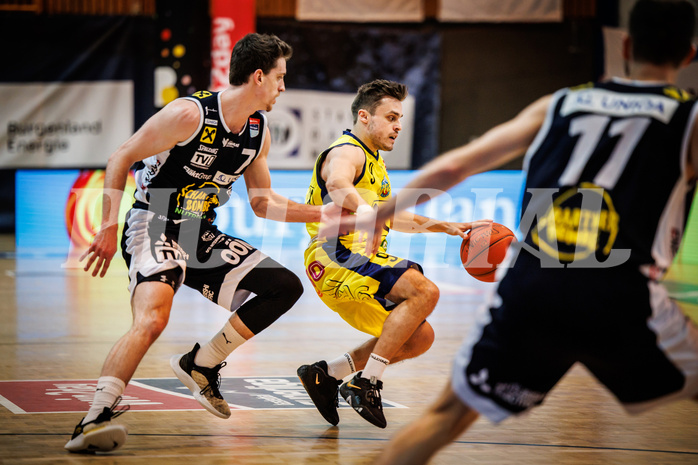 Basketball, Basketball Austria Cup 2022/23, Herren Finale, Gmunden Swans, UBSC Graz, Paul Isbetcherian (9)