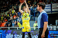 Basketball, Basketball Austria Cup 2022/23, Herren Finale, Gmunden Swans, UBSC Graz, Lukas Simoner (12)