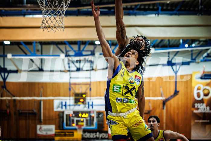 Basketball, Basketball Austria Cup 2022/23, Herren Finale, Gmunden Swans, UBSC Graz, Zachery Deshon Cooks (3)