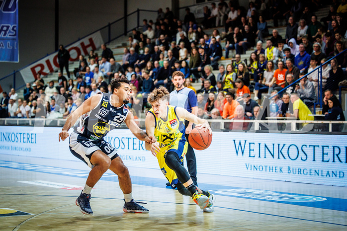Basketball, Basketball Austria Cup 2022/23, Herren Finale, Gmunden Swans, UBSC Graz, Lukas Simoner (12)