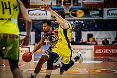 Basketball, Basketball Austria Cup 2022/23, Herren Finale, Gmunden Swans, UBSC Graz, D. Lautier-Ogunleye (23)