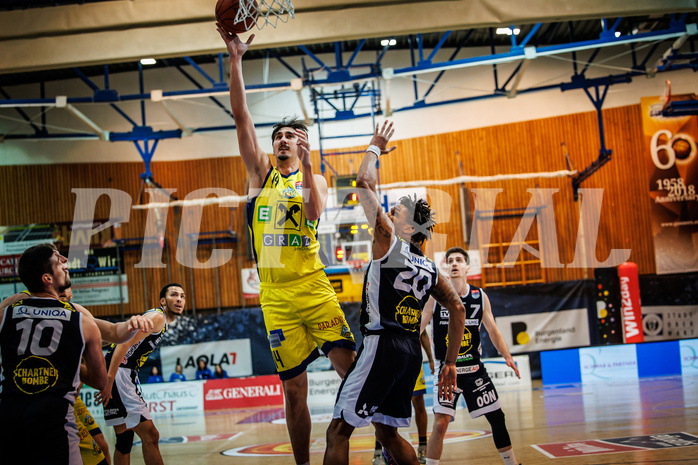 Basketball, Basketball Austria Cup 2022/23, Herren Finale, Gmunden Swans, UBSC Graz, Mario Spaleta (14)