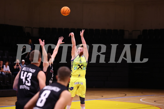22.10.2023, Graz, Raiffeisen Sportpark Graz, Basketball Zweite Liga 2023/24, Grunddurchgang, Runde 3, Future Team Steiermark vs. Mistelbach Mustangs