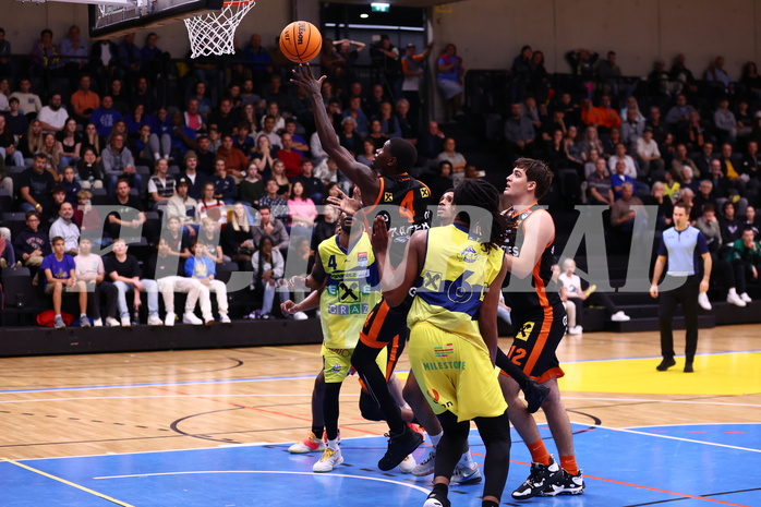 22.10.2023, Graz, Raiffeisen Sportpark Graz, Basketball Superliga 2023/24, Grunddurchgang, Runde 4, UBSC Raiffeisen Graz vs. CITIES Panthers Fürstenfeld