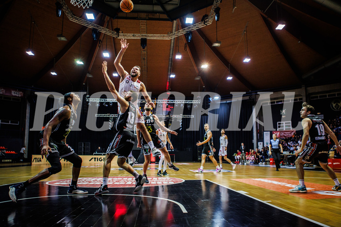 Basketball, Win2Day Superliga 2023/24, Grunddurchgang 4.Runde, BC Vienna, Flyers Wels, Jozo Rados (3)
