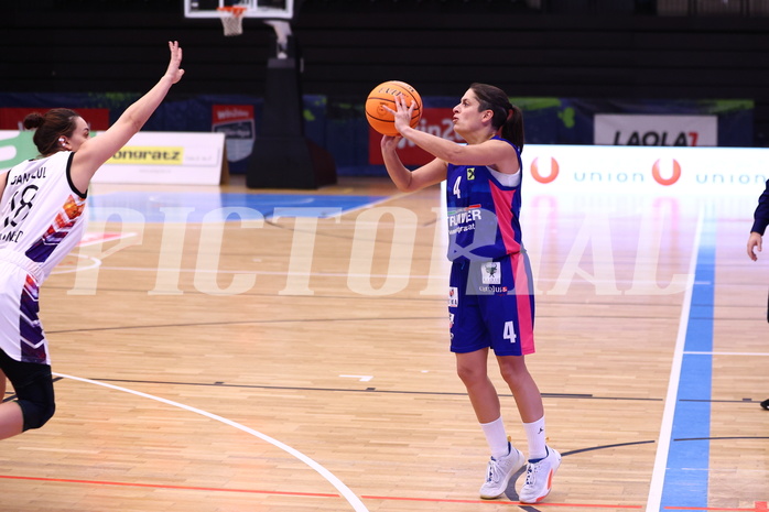 22.10.2023, Graz, Raiffeisen Sportpark, Basketball Damen Superliga 2023/24, Grunddurchgang 2.Runde, UBSC-DBBC Graz - Vienna United Women,  