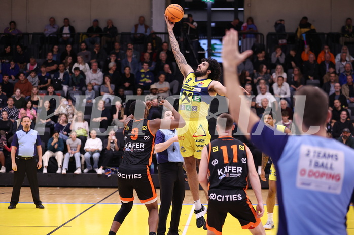 22.10.2023, Graz, Raiffeisen Sportpark Graz, Basketball Superliga 2023/24, Grunddurchgang, Runde 4, UBSC Raiffeisen Graz vs. CITIES Panthers Fürstenfeld