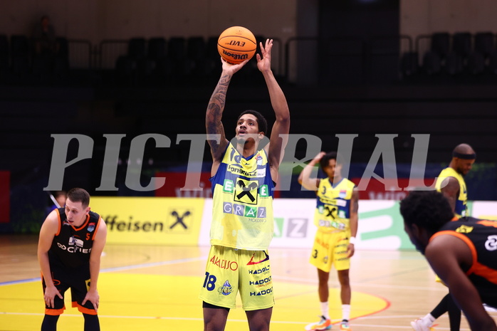 22.10.2023, Graz, Raiffeisen Sportpark Graz, Basketball Superliga 2023/24, Grunddurchgang, Runde 4, UBSC Raiffeisen Graz vs. CITIES Panthers Fürstenfeld