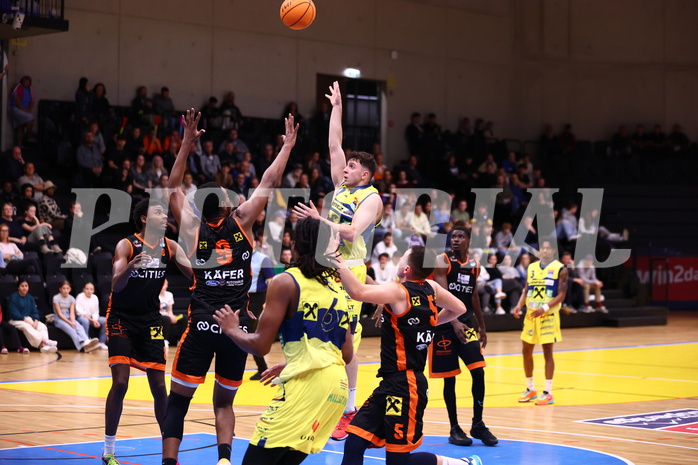 22.10.2023, Graz, Raiffeisen Sportpark Graz, Basketball Superliga 2023/24, Grunddurchgang, Runde 4, UBSC Raiffeisen Graz vs. CITIES Panthers Fürstenfeld