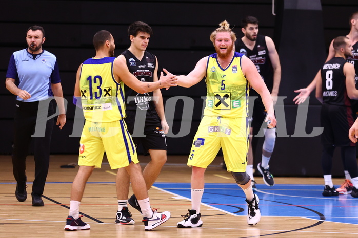 22.10.2023, Graz, Raiffeisen Sportpark Graz, Basketball Zweite Liga 2023/24, Grunddurchgang, Runde 3, Future Team Steiermark vs. Mistelbach Mustangs