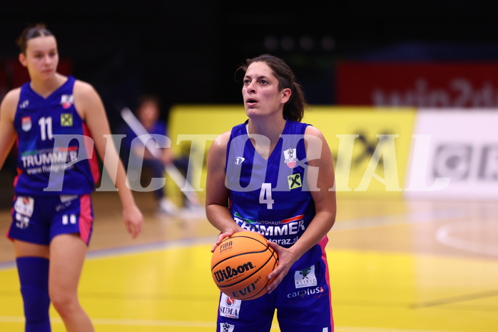22.10.2023, Graz, Raiffeisen Sportpark, Basketball Damen Superliga 2023/24, Grunddurchgang 2.Runde, UBSC-DBBC Graz - Vienna United Women,  