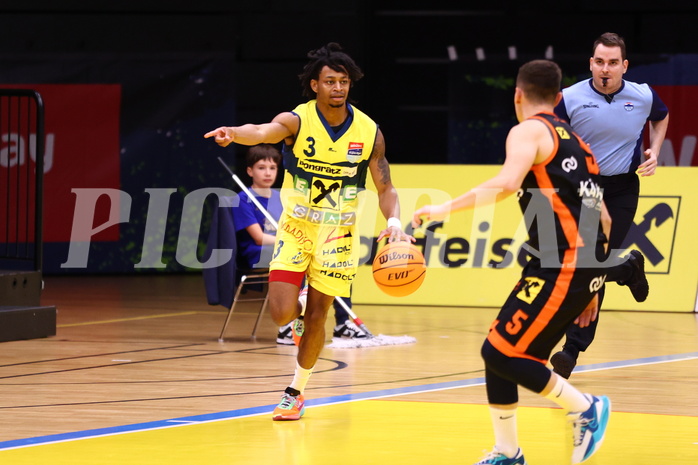 22.10.2023, Graz, Raiffeisen Sportpark Graz, Basketball Superliga 2023/24, Grunddurchgang, Runde 4, UBSC Raiffeisen Graz vs. CITIES Panthers Fürstenfeld