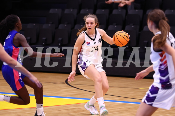 22.10.2023, Graz, Raiffeisen Sportpark, Basketball Damen Superliga 2023/24, Grunddurchgang 2.Runde, UBSC-DBBC Graz - Vienna United Women,  