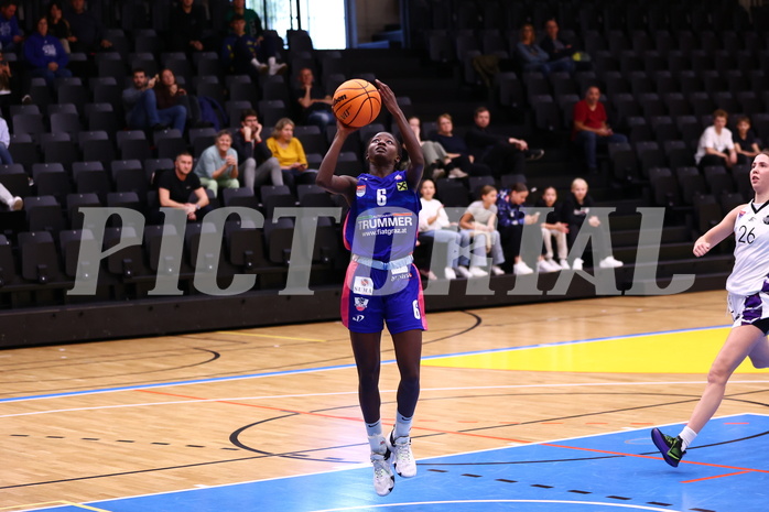 22.10.2023, Graz, Raiffeisen Sportpark, Basketball Damen Superliga 2023/24, Grunddurchgang 2.Runde, UBSC-DBBC Graz - Vienna United Women,  