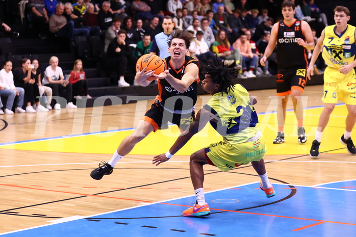 22.10.2023, Graz, Raiffeisen Sportpark Graz, Basketball Superliga 2023/24, Grunddurchgang, Runde 4, UBSC Raiffeisen Graz vs. CITIES Panthers Fürstenfeld