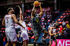 Basketball, Win2Day Superliga 2023/24, Grunddurchgang 4.Runde, BC Vienna, Flyers Wels, Starlin Inoa Gil (15)