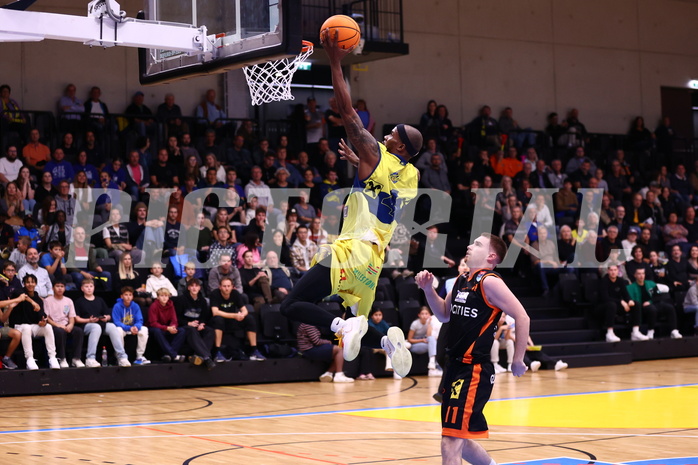 22.10.2023, Graz, Raiffeisen Sportpark Graz, Basketball Superliga 2023/24, Grunddurchgang, Runde 4, UBSC Raiffeisen Graz vs. CITIES Panthers Fürstenfeld
