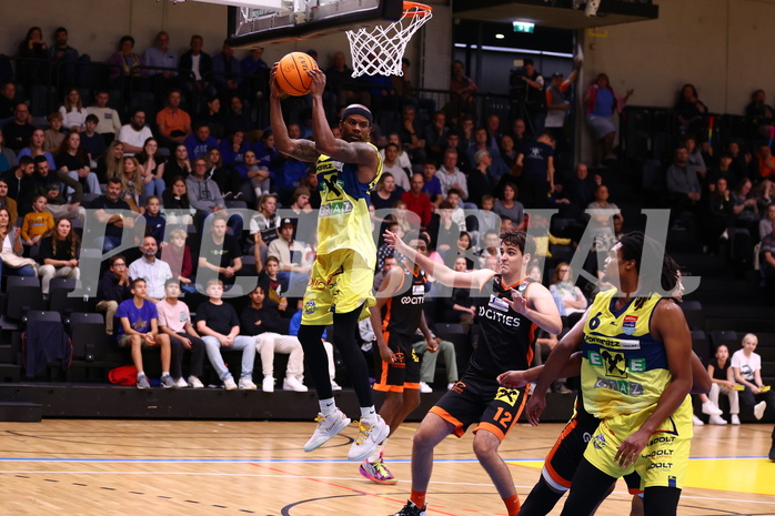 22.10.2023, Graz, Raiffeisen Sportpark Graz, Basketball Superliga 2023/24, Grunddurchgang, Runde 4, UBSC Raiffeisen Graz vs. CITIES Panthers Fürstenfeld