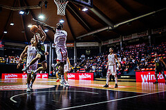Basketball, Win2Day Superliga 2023/24, Grunddurchgang 4.Runde, BC Vienna, Flyers Wels, Paul Isbetcherian (19)