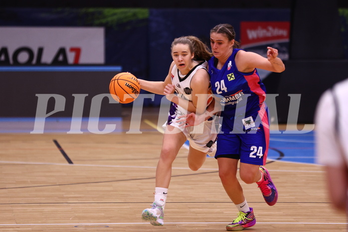 22.10.2023, Graz, Raiffeisen Sportpark, Basketball Damen Superliga 2023/24, Grunddurchgang 2.Runde, UBSC-DBBC Graz - Vienna United Women,  