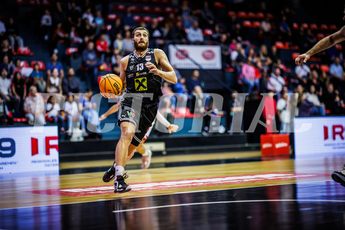 Basketball, Win2Day Superliga 2023/24, Grunddurchgang 4.Runde, BC Vienna, Flyers Wels, Radii Caisin (13)