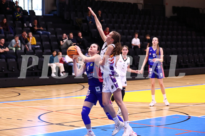 22.10.2023, Graz, Raiffeisen Sportpark, Basketball Damen Superliga 2023/24, Grunddurchgang 2.Runde, UBSC-DBBC Graz - Vienna United Women,  
