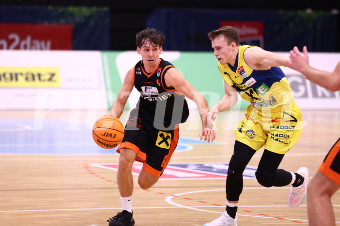 22.10.2023, Graz, Raiffeisen Sportpark Graz, Basketball Superliga 2023/24, Grunddurchgang, Runde 4, UBSC Raiffeisen Graz vs. CITIES Panthers Fürstenfeld