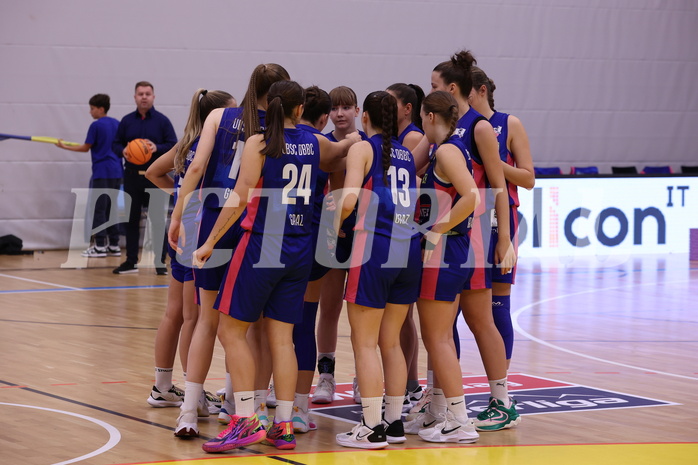 22.10.2023, Graz, Raiffeisen Sportpark, Basketball Damen Superliga 2023/24, Grunddurchgang 2.Runde, UBSC-DBBC Graz - Vienna United Women,  