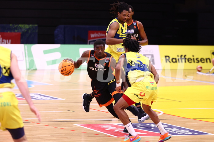 22.10.2023, Graz, Raiffeisen Sportpark Graz, Basketball Superliga 2023/24, Grunddurchgang, Runde 4, UBSC Raiffeisen Graz vs. CITIES Panthers Fürstenfeld