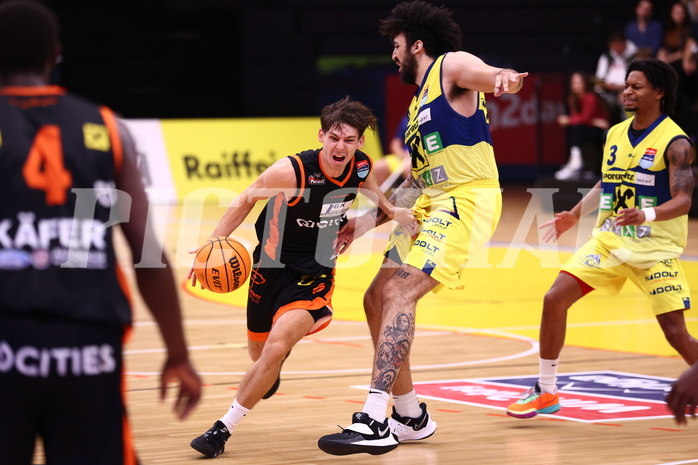 22.10.2023, Graz, Raiffeisen Sportpark Graz, Basketball Superliga 2023/24, Grunddurchgang, Runde 4, UBSC Raiffeisen Graz vs. CITIES Panthers Fürstenfeld