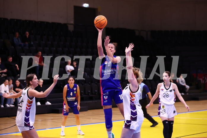 22.10.2023, Graz, Raiffeisen Sportpark, Basketball Damen Superliga 2023/24, Grunddurchgang 2.Runde, UBSC-DBBC Graz - Vienna United Women,  