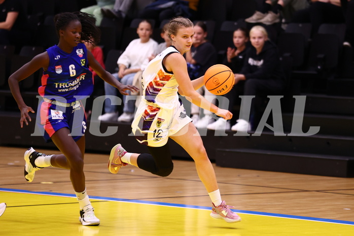 22.10.2023, Graz, Raiffeisen Sportpark, Basketball Damen Superliga 2023/24, Grunddurchgang 2.Runde, UBSC-DBBC Graz - Vienna United Women,  