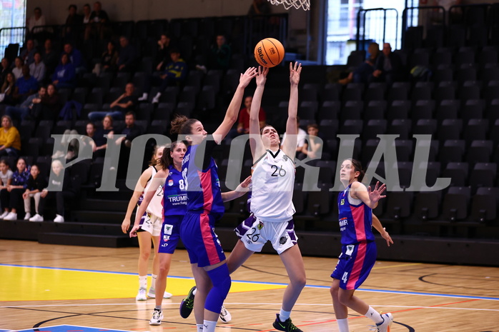 22.10.2023, Graz, Raiffeisen Sportpark, Basketball Damen Superliga 2023/24, Grunddurchgang 2.Runde, UBSC-DBBC Graz - Vienna United Women,  