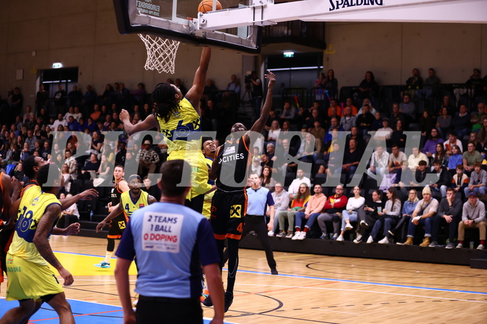 22.10.2023, Graz, Raiffeisen Sportpark Graz, Basketball Superliga 2023/24, Grunddurchgang, Runde 4, UBSC Raiffeisen Graz vs. CITIES Panthers Fürstenfeld