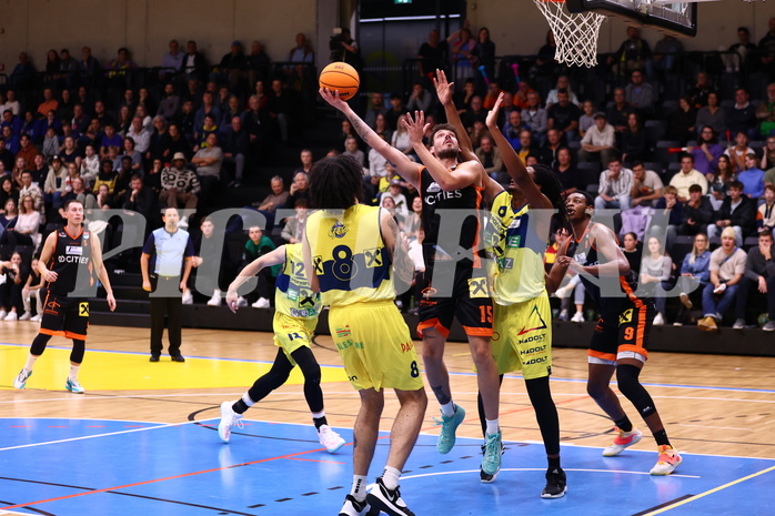 22.10.2023, Graz, Raiffeisen Sportpark Graz, Basketball Superliga 2023/24, Grunddurchgang, Runde 4, UBSC Raiffeisen Graz vs. CITIES Panthers Fürstenfeld