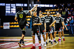Basketball, Win2Day Superliga 2023/24, Grunddurchgang 4.Runde, BC Vienna, Flyers Wels, Christopher Ferguson (20), Gavrilo Tepic (4)