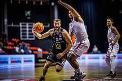 Basketball, Win2Day Superliga 2023/24, Grunddurchgang 4.Runde, BC Vienna, Flyers Wels, Radii Caisin (13)