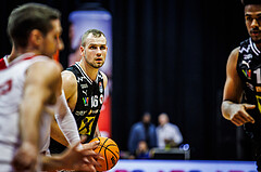 Basketball, Win2Day Superliga 2023/24, Grunddurchgang 4.Runde, BC Vienna, Flyers Wels, Renato Poljak (16)