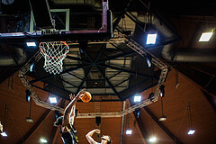 Basketball, Win2Day Superliga 2023/24, Grunddurchgang 4.Runde, BC Vienna, Flyers Wels, Bogic Vujosevic (5)