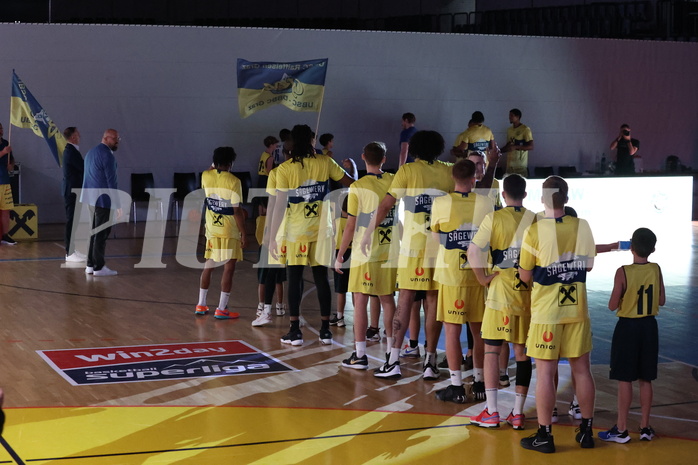 22.10.2023, Graz, Raiffeisen Sportpark Graz, Basketball Superliga 2023/24, Grunddurchgang, Runde 4, UBSC Raiffeisen Graz vs. CITIES Panthers Fürstenfeld