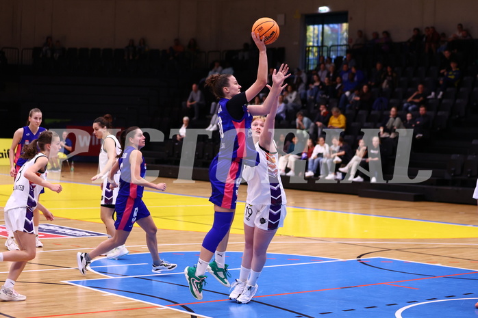 22.10.2023, Graz, Raiffeisen Sportpark, Basketball Damen Superliga 2023/24, Grunddurchgang 2.Runde, UBSC-DBBC Graz - Vienna United Women,  