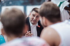 Basketball, Basketball Superliga 2023/24, Grundduchgang Runde 4., Oberwart Gunners, Kapfenberg Bulls, Horst Leitner (Head Coach)