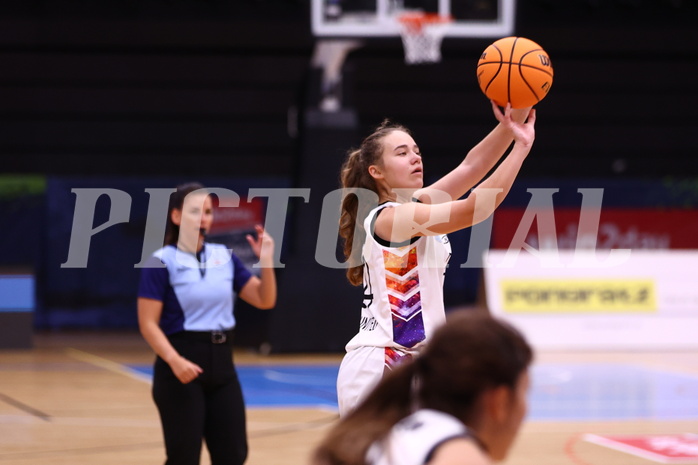 22.10.2023, Graz, Raiffeisen Sportpark, Basketball Damen Superliga 2023/24, Grunddurchgang 2.Runde, UBSC-DBBC Graz - Vienna United Women,  